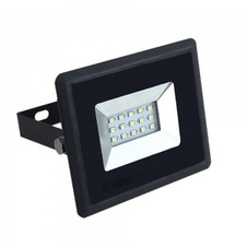 LED reflektor SLIM 10W VT-4011 - černý