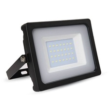 LED reflektor SLIM 30W VT-4933 - černý 