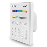 Mi-Light Dotykový panel RGB+CCT 4-zónový 230V