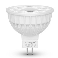 Mi-Light LED žárovka RGB+CCT MR16 4W 