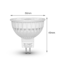 Mi-Light LED žárovka RGB+CCT MR16 4W 